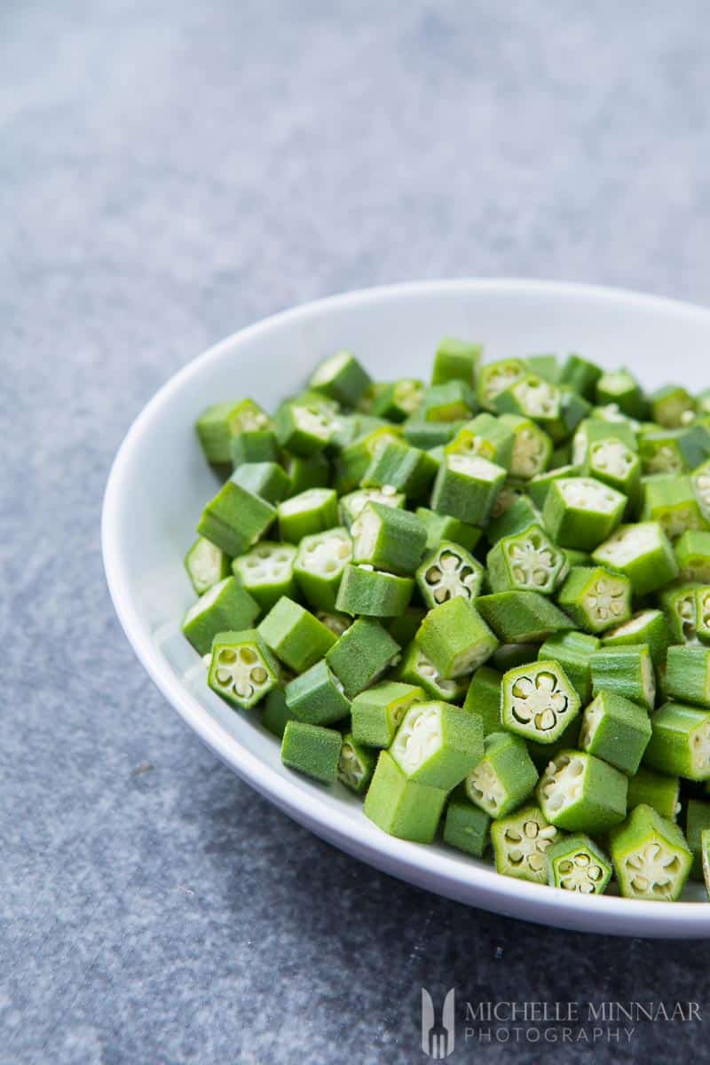 Bhindi Washed