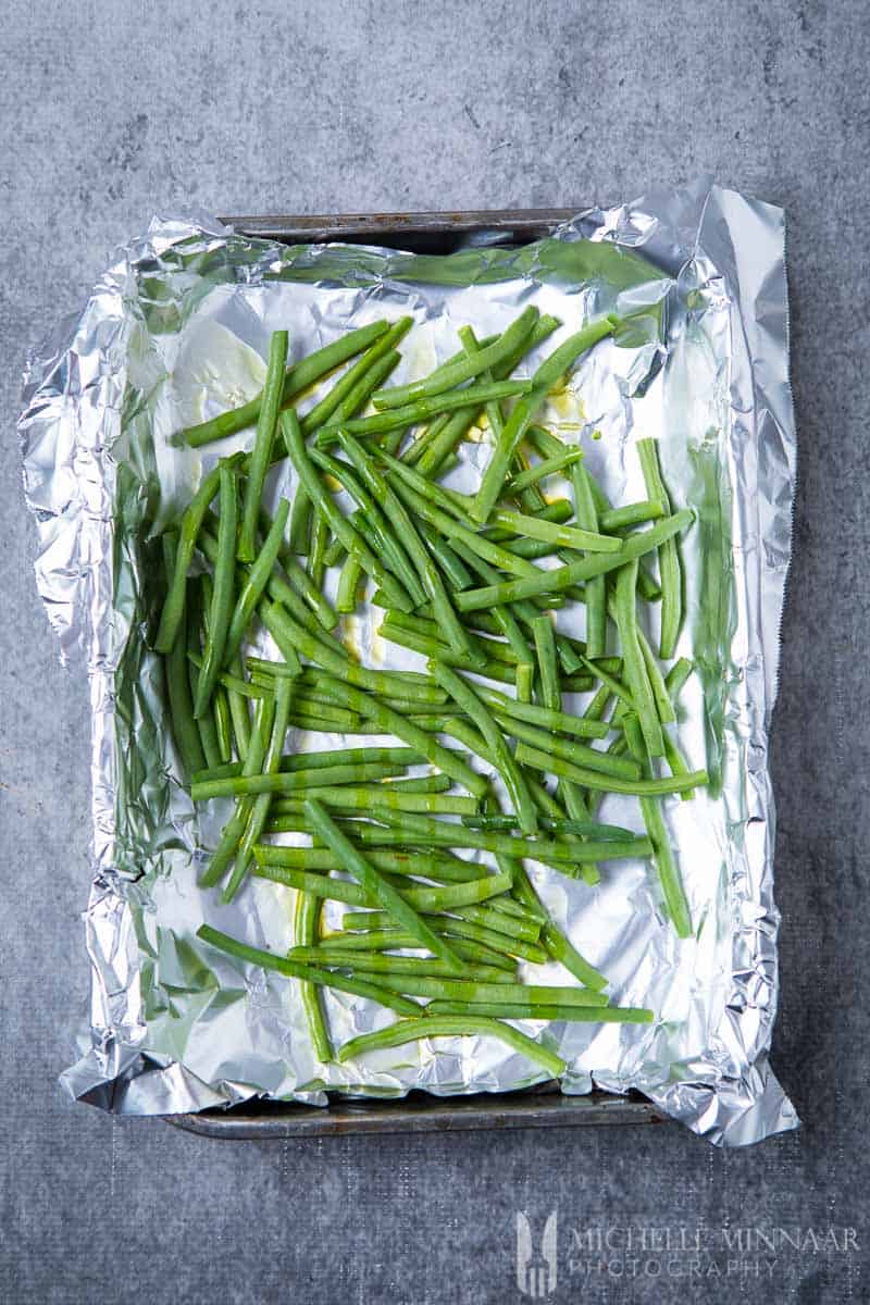 Pan oil Greenbeans
