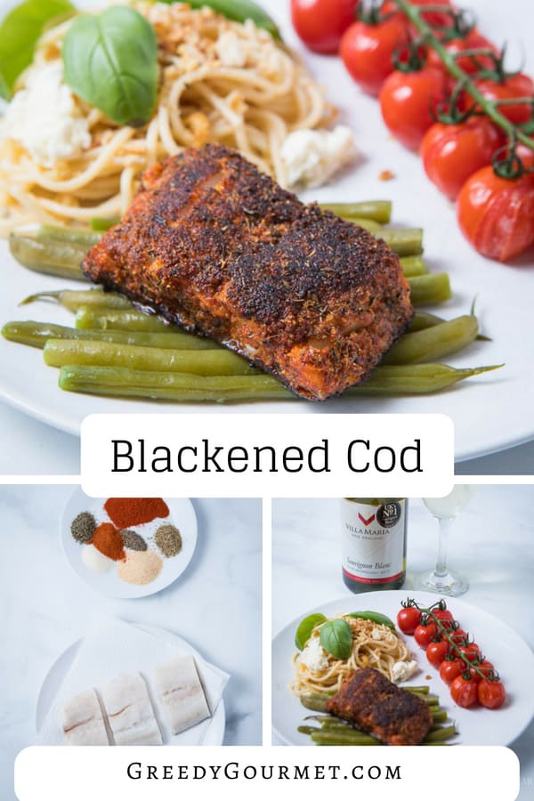 Blackened Cod