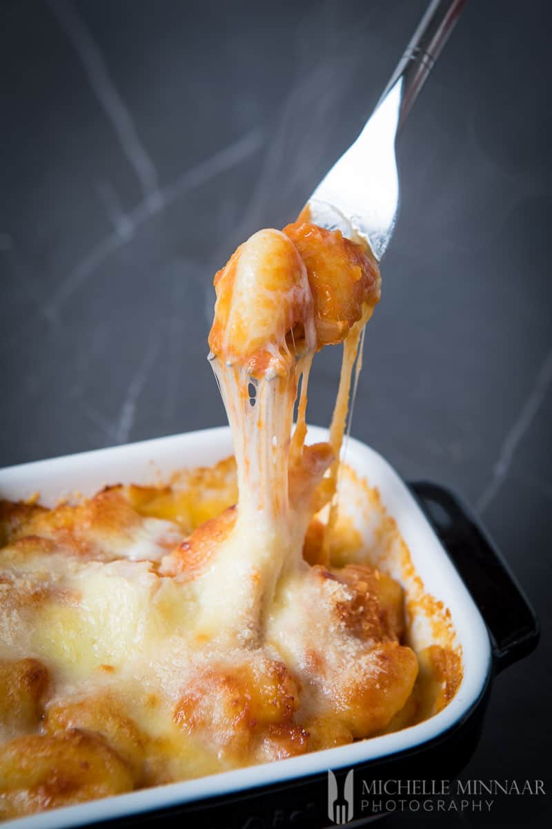 Baked Gnocchi Cheesy