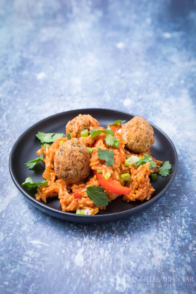 Jambalaya Falafel 