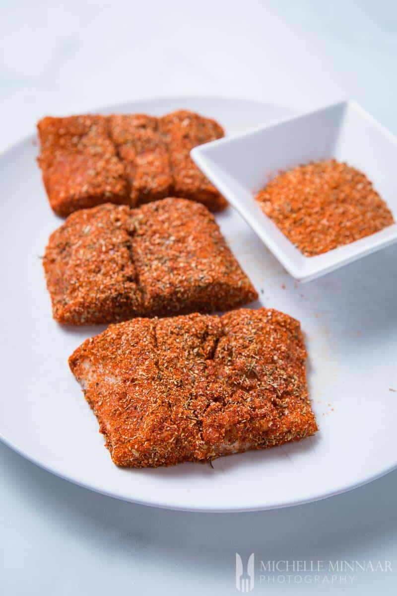 Spiced Cod Raw