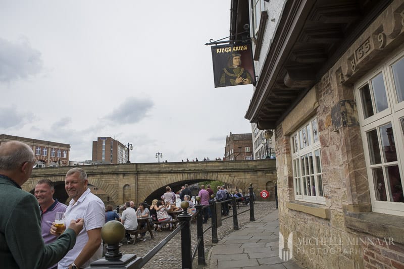 The exterior of the fudge arms 