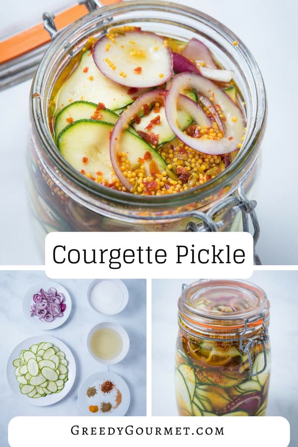 Courgette Pickle Pin