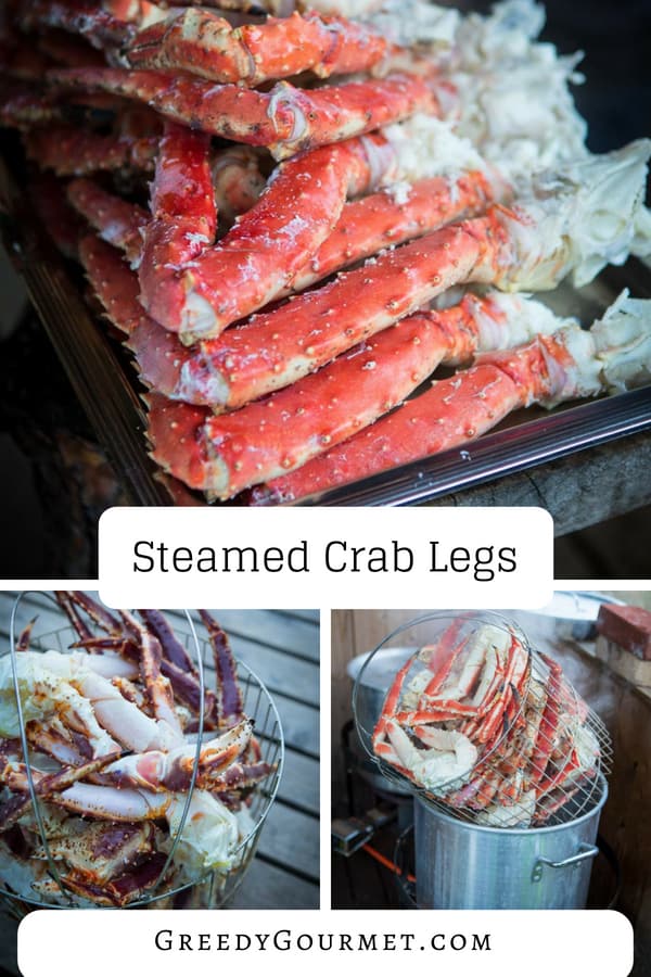 steamed crab legs pin