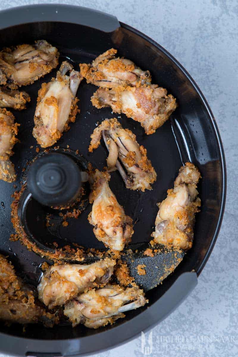 Chicken Wings in an air fryer 