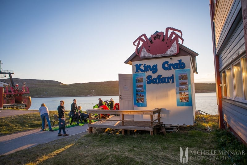 The exterior of Safari King Crab