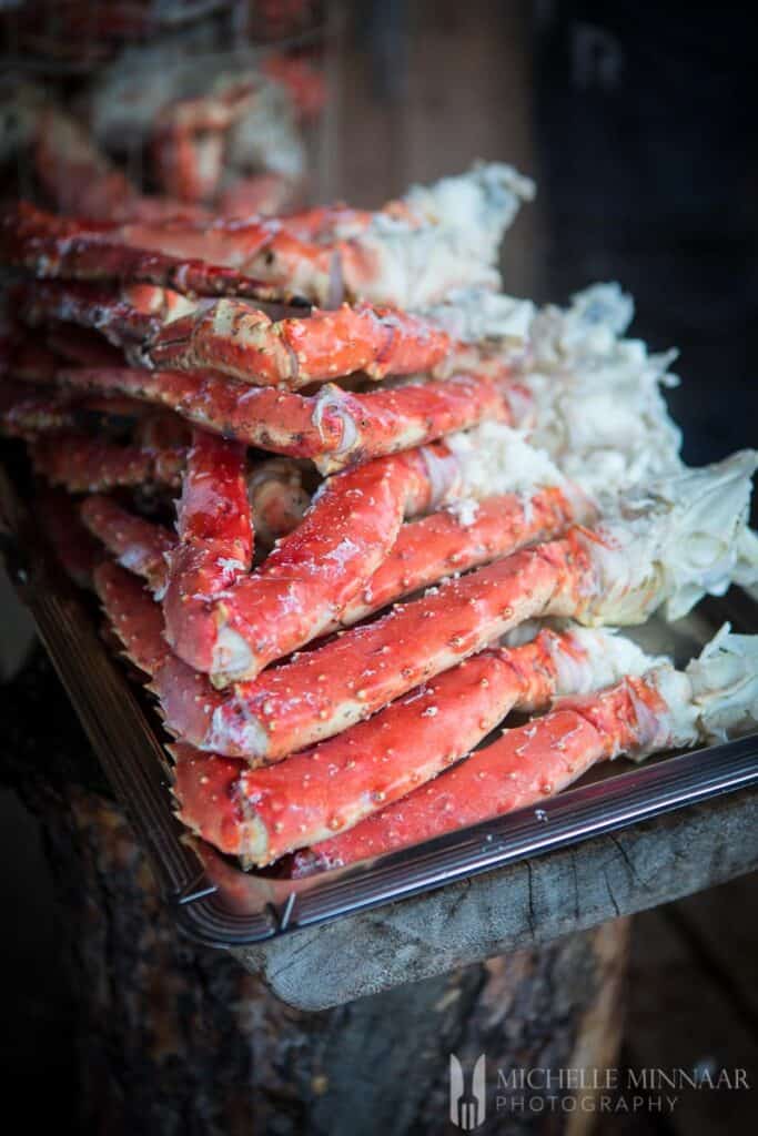 King Crab legs Steamed