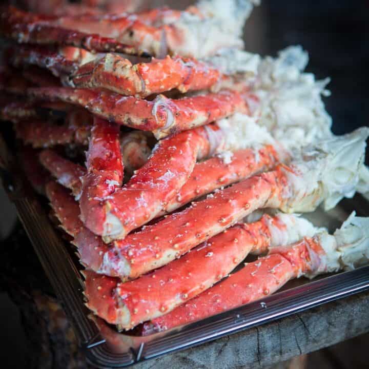 King Crab legs Steamed