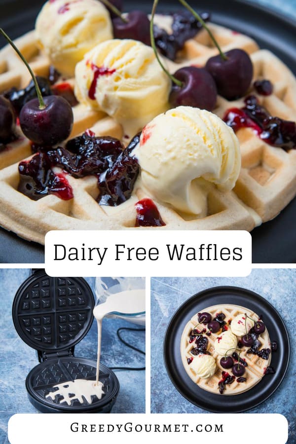 Dairy Free Waffles Pin