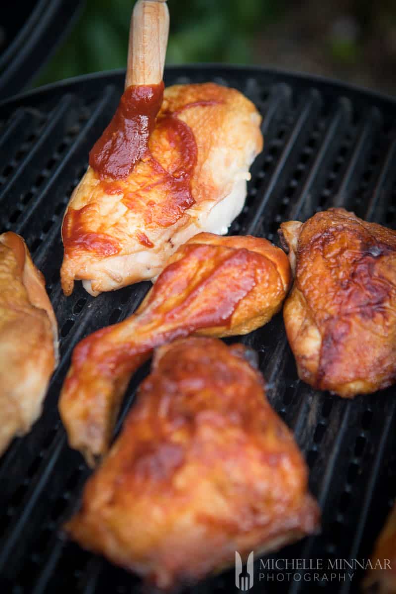 Basting Chicken