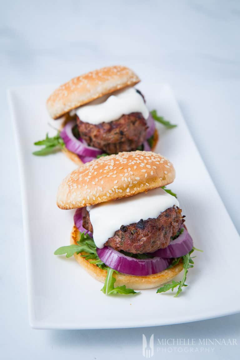Minted Lamb Burgers - Take Advantage Of This Delicious & Easy Lamb Recipe