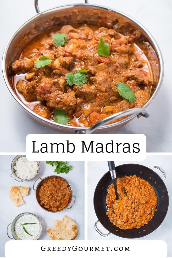 Lamb Madras pin