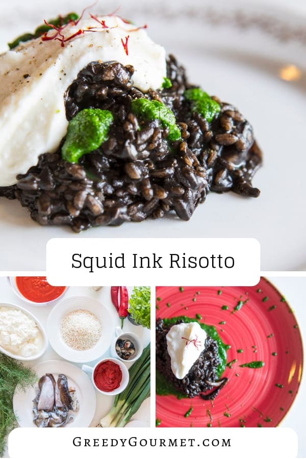 Squid Ink Risotto Pin 