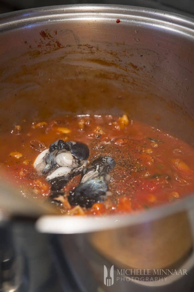 Squid Ink Risotto - Learn How To Make Cuttlfish Ink Or Squid Ink Risotto