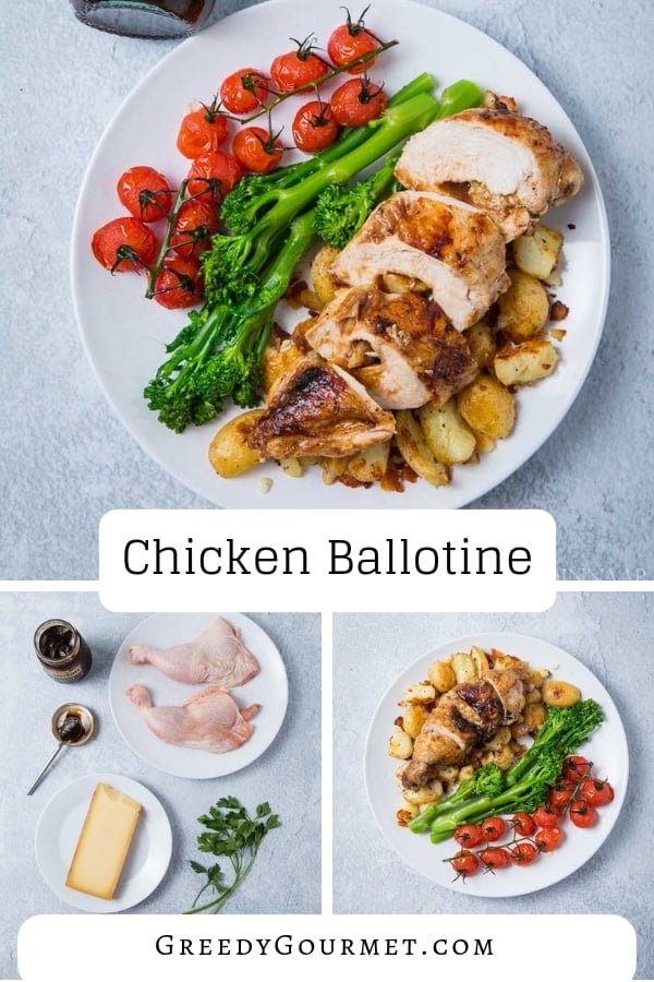 This chicken ballotine, inspired by Jamie Oliver's chicken ballotine is refined and impeccable in taste! It is the best ballotine using chicken breasts. You will have to see what my secret ingredient is! #ballontine #chicken