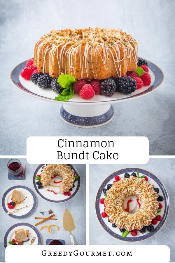 cinnamon bundt cake pin