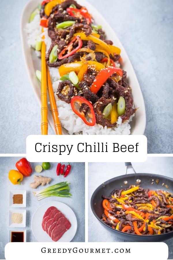 You have to check out this Chinese crispy chilli beef recipe that I made with the perfect pan - a Circulon skillet. You'll need rump steaks, but you can use any type of meat you love most! Have you used this pan before?