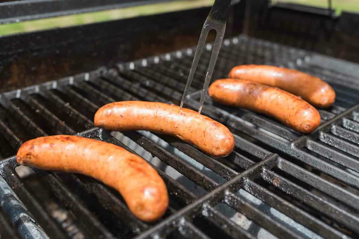 Grilled sausage 