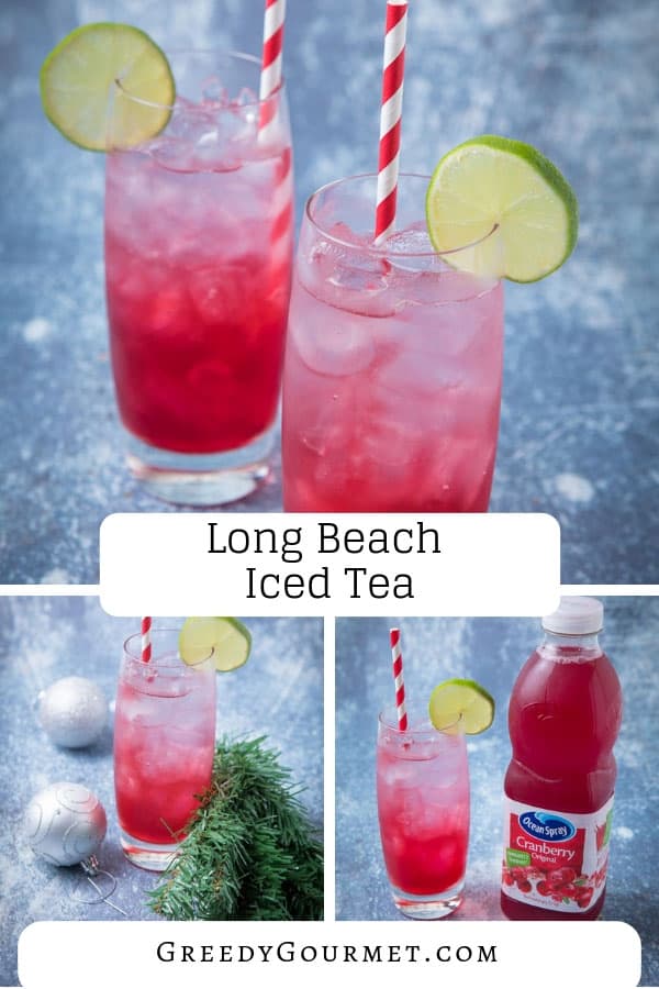 Learn how to make this simple and flavourful Long Beach Iced Tea. You'll discover the difference between a Long Beach Iced Tea and a Long Island Iced Tea.