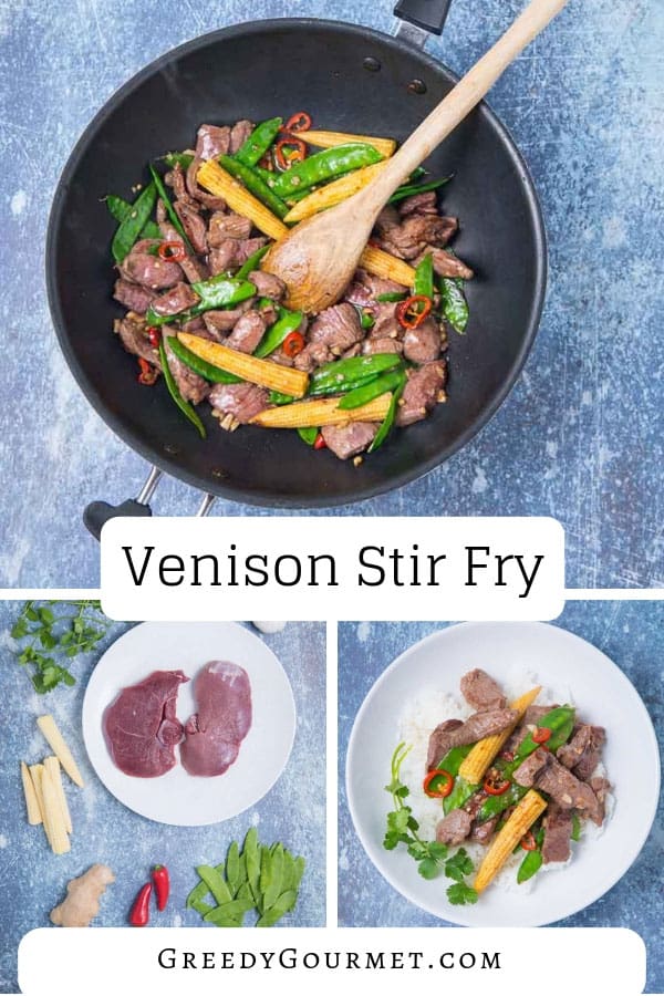Replicate this venison stir fry recipe just like you would with any other traditional stir fry. Using a special meat like venison, it's an exceptional dish!