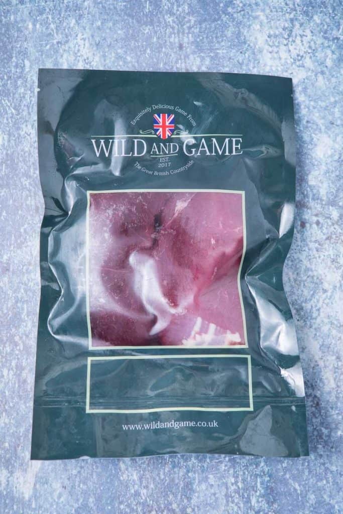 A bag of venison 