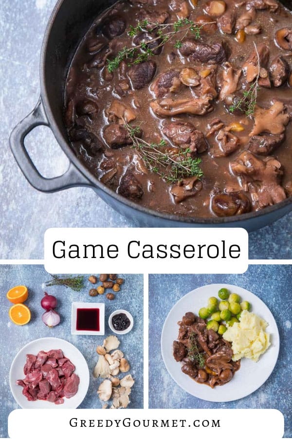 I hope you've saved your appetite because this game casserole recipe is extremely delicious. It calls for mixed game meat, mushrooms, blackcurrants & more. 