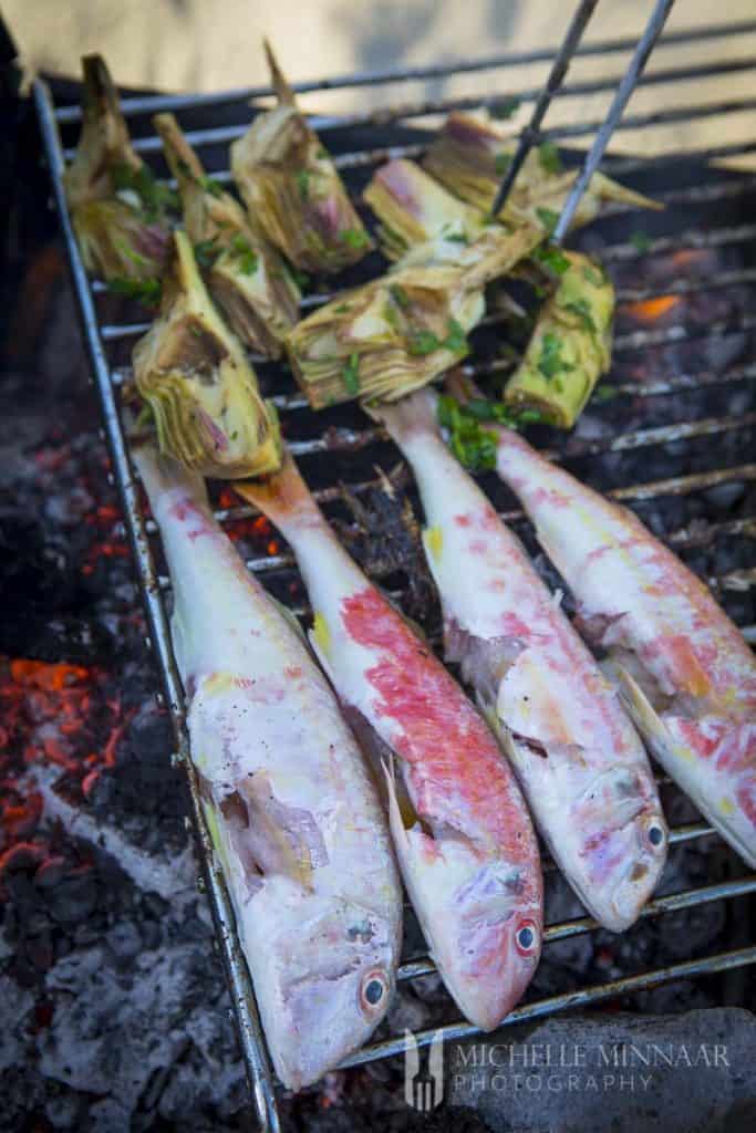 Artichokes Redmullet 