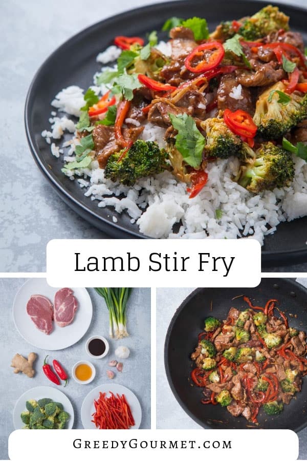 This is the ultimate lamb stir fry recipe. It involves lamb steak strips, broccoli, red peppers and a very flavourful sauce. Learn which sides work best.