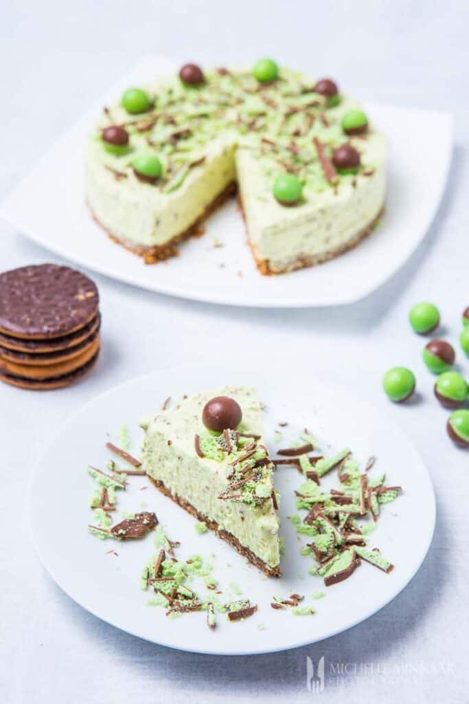 aero mint cheesecake