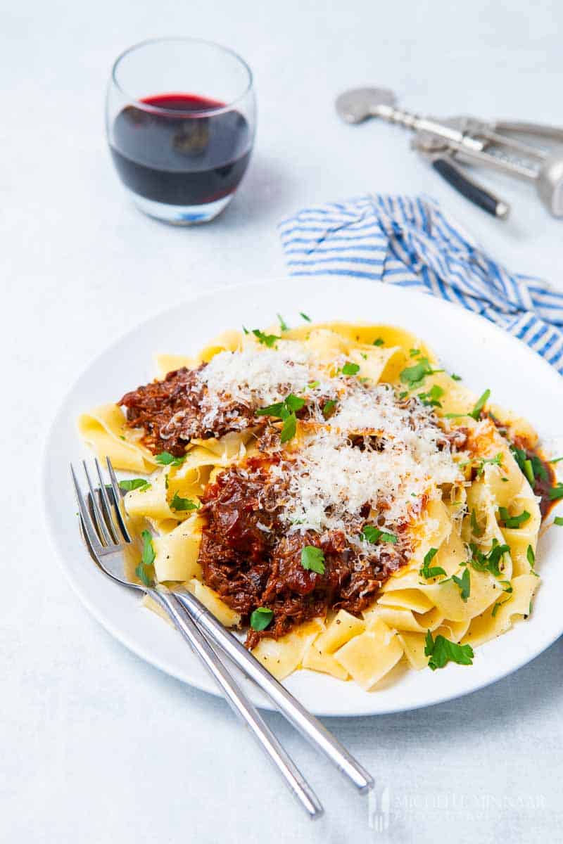 Cheek Ragu Papardelle