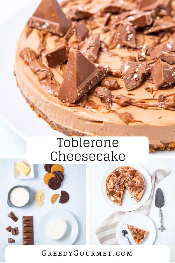 Try this easy no bake toblerone cheesecake recipe. It's one of a kind. If you love toblerone chocolate, then this cheesecake is definitely for you to try! 