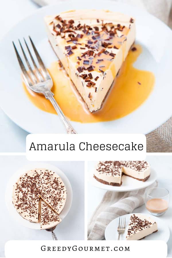 A piece of amarula cheesecake