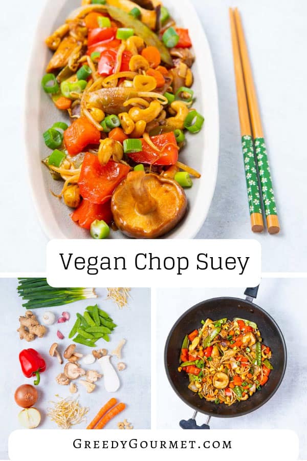 This vegan chop suey dish is the essence of healthy Chinese American cuisine. Read about the different variations (vegan & non-vegan) and make it your own.