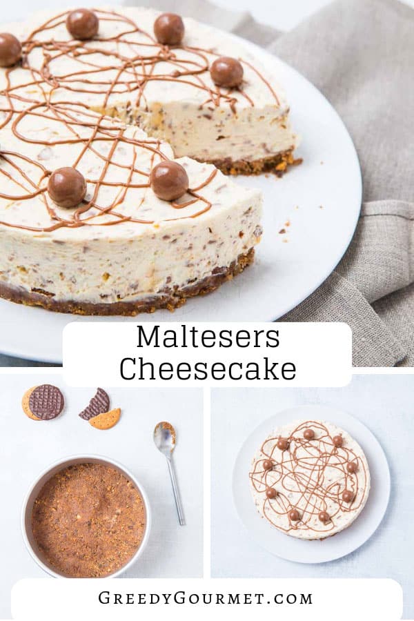 A Maltesers cheesecake