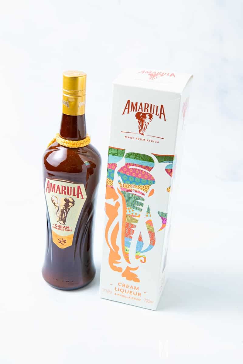 A bottle of amarula 
