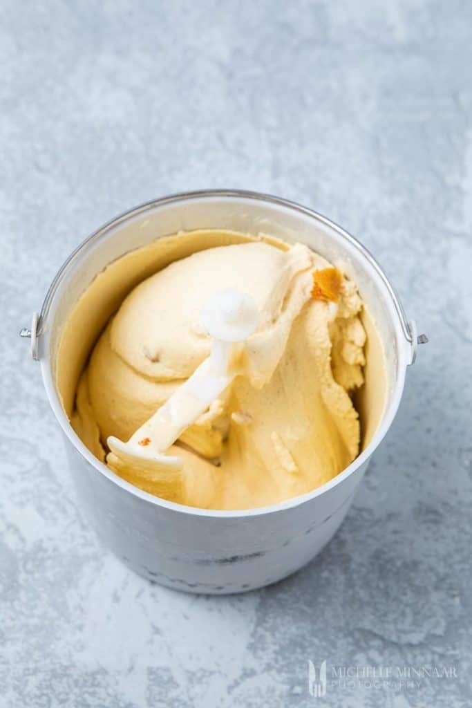 Ice cream churning