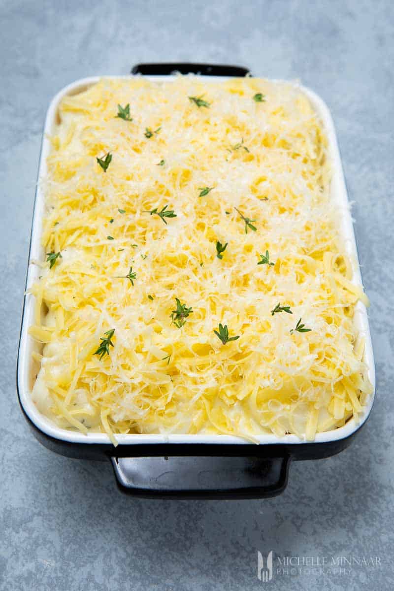 Cheese Topped Potatoes