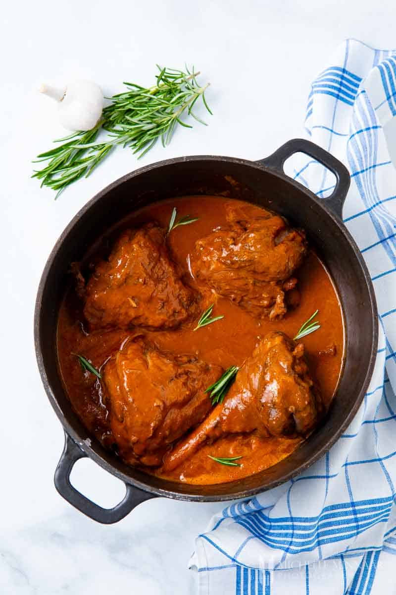 Slow Cooker Lamb Shanks - A Delicious Lamb Recipe For A Family Gathering!