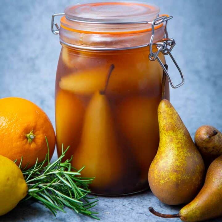 Brandied Pears A Pear Recipe That Can Be A Sweet Or A Savoury Dish