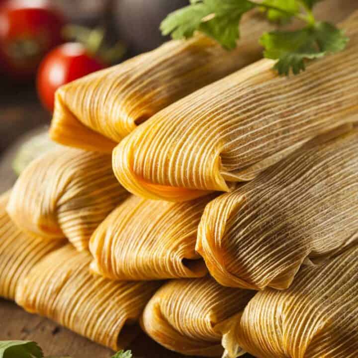 Stack of Tamales