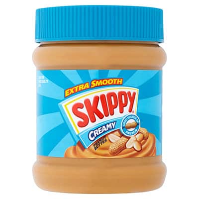 Jar of peanut butter