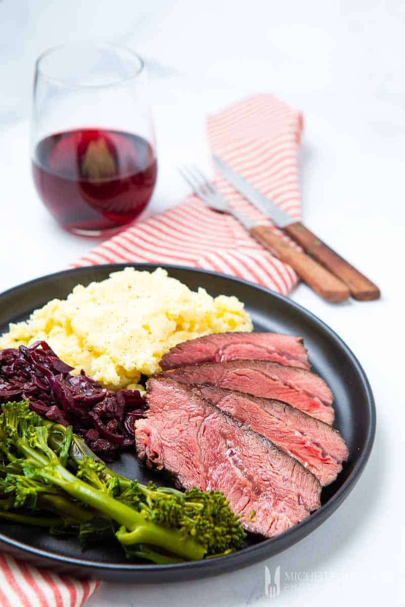 Sous Vide Beef Tenderloin with Port Wine and Garlic Recipe