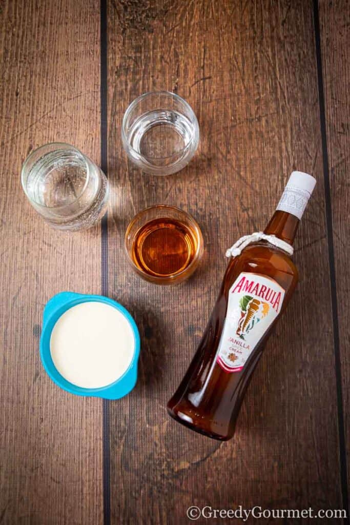 amarula cream soda, vodka, butter, scotch cream