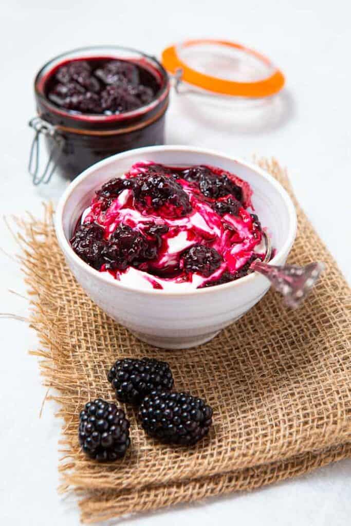 blackberry compote