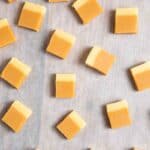 Slices of two tone butter fudge