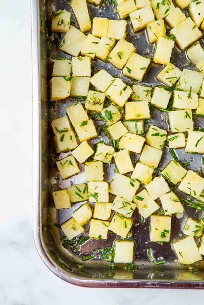Parmentier Potatoes with Herb Salt · Chef Not Required
