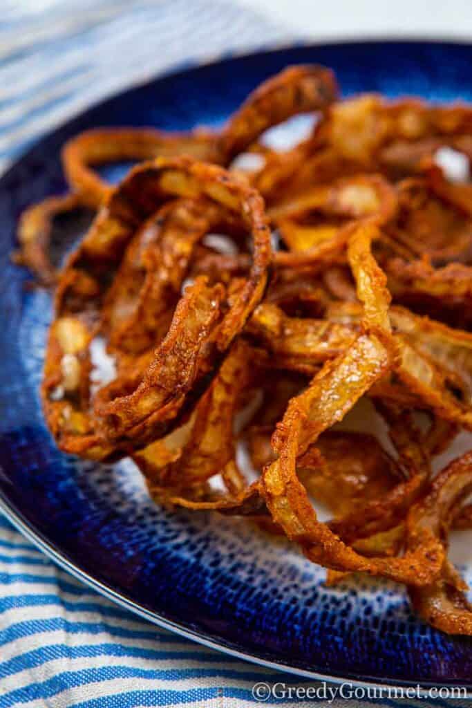 Crispy onion side dish