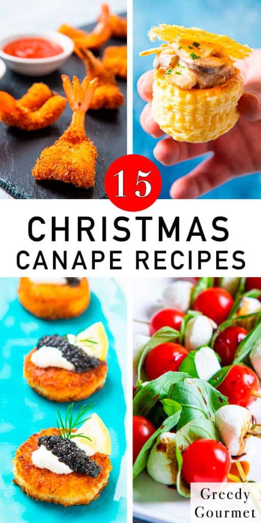 Canape ideas for clearance christmas