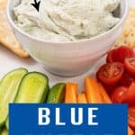 Bowl of blue cheese dip